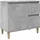 vidaXL Waschbeckenunterschrank Betongrau 65x33x60 cm Holzwerkstoff