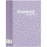 ROTH Zeugnismappe Pattern mit Buchschrauben \"Lila Paradise\""