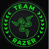 Razer TEAM RAZER FLOOR RUG flexible/weiche Matte für deinen Gaming Chair