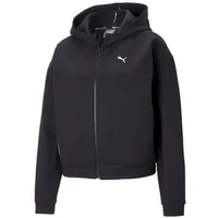 Puma Kapuzenjacke mit Fleece Innenseite in Schwarz | Gr.: XS