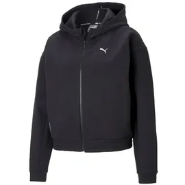 Puma Kapuzenjacke mit Fleece Innenseite in Schwarz | Gr.: XS