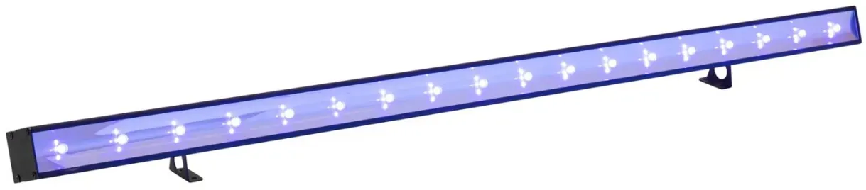 Schwarzlichtleiste LED BAR-18 UV 18x3W - 100cm 80¬∞ Abstrahlwinkel