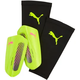 Puma Ultra Light Strap Schienbeinschoner Gelb/Grau XL