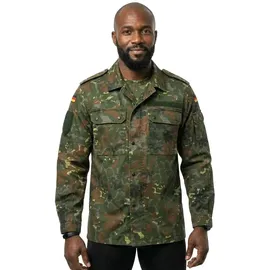 Brandit Textil Bw Field Langarmhemd Flecktarn 4XL