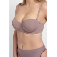 DORINA Balconette-BH "Michelle", Damen, Gr. 75, Cup D, lila, Microtouch, Obermaterial: 64% Polyamid, 26% Polyester, 10% Elasthan, bequem, BHs Balconette-BH, mit vorgeformten Cups, abnehmbare Träger