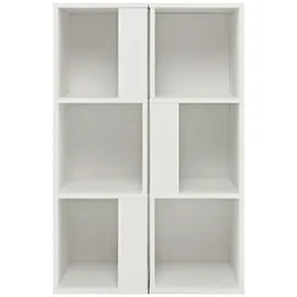 Costway Bücherregal 33 x 33 x 100,5 cm Weiß