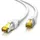 CSL - 15m CAT 7 Netzwerkkabel - Lan Kabel für 10 Gigabit High Speed Internetkabel, Hochgeschwindigkeits Ethernet Kabel, S FTP PIMF, 10 Gbps Cat.7 RJ45 - Switch Router Modem PC - 15 Meter Weiss