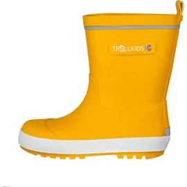TROLLKIDS Lysefjord Gummistiefel Gelb 30