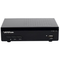Vantage VT-92 DVB-T2 HD Receiver (1080p Full HDTV, USB, HDMI, SCART, Coaxial, 12 V) schwarz