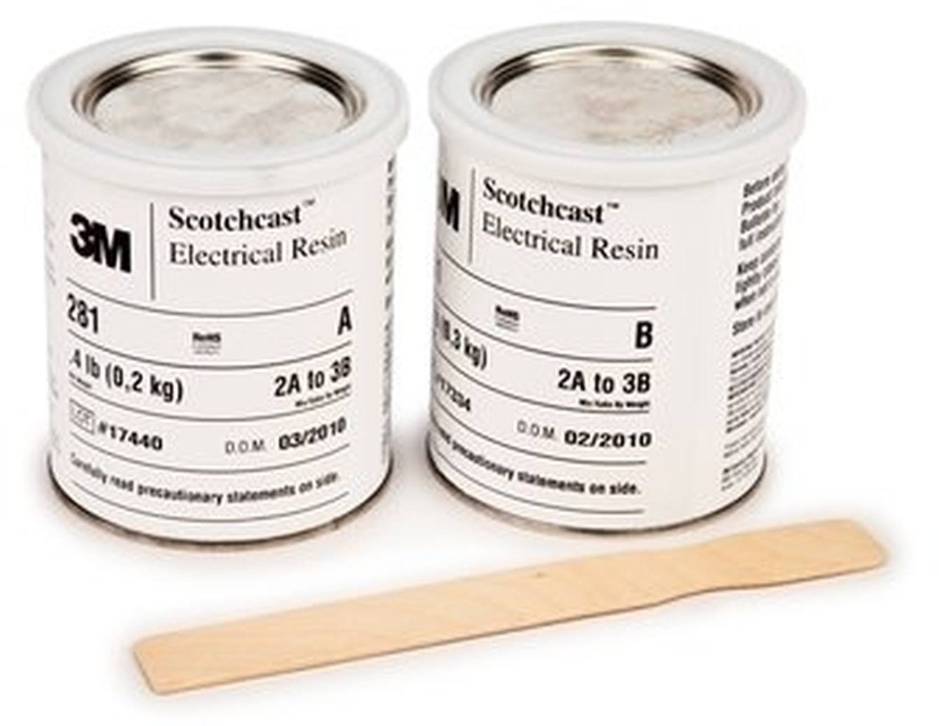 3M Scotchcast 9 Epoxid-Flüssigharz, Braun, Teil A, 22,68 kg