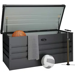 WASABI 450L Multiflex Anti-Corrosion Metal Chest 450L Multiflex Anti-Corrosion Lockable Latch Key inc Scharnierdeckel.