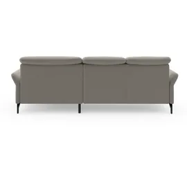 sit&more Ecksofa SIT & MORE "Fashion L-Form", braun (latte), B:253cm H:84cm T:165cm, Sofas, Ecksofa, wahlweise mit Kopfteilverstellung und Vorziehsitz, motorisch