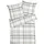 Traumschlaf Madras Karo Silber 135 x 200 cm + 80 x 80 cm