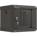 LANBERG WF11-3304-10B Rack 4U Wandmontiertes Regal Schwarz
