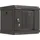 LANBERG WF11-3304-10B Rack 4U Wandmontiertes Regal Schwarz
