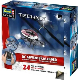 REVELL 01062 Adventskalender RC Helicopter 2025, Revell Control Ferngesteuerter Hubschrauber