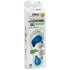 SIDAS Cushioning Gel Memory Einlegesohlen 1 St Blau/Schwarz 44-45