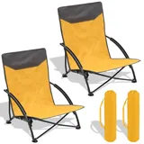 Sekey Campingstuhl 2er Set Gelb