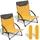 Sekey Campingstuhl 2er Set Gelb