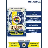 Jungengel Fenerbahçe Sammelkarten 2023/24 - Lizenzierte Metallbox mit 25 Karten – Limitierte Edition mit Stars wie Dzeko, Fred & mehr! Fenerbahce 1907 GFB