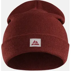 KLASSISCHE BEANIE AUS 100% RECYCELTEN MATERIALIEN - 1-Pack - Rot
