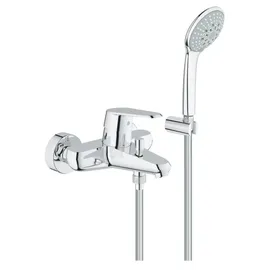 Grohe Eurodisc C Einhandwannenmischer mit Brausegarnitur (33395002)