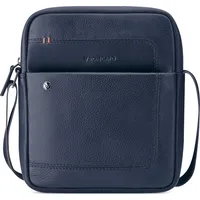 Roncato Alaska Umhängetasche Leder 19 cm navy