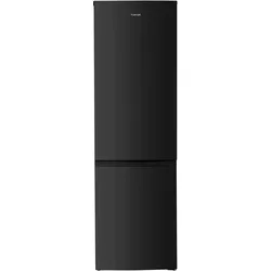 homeX Kühlschrank mit Gefrierfach, Kühl-Gefrierkombination freistehend, groß - 315 Liter, Super-Frost-Funktion, schwarz