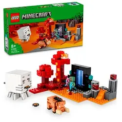 LEGO® Minecraft 21255 Hinterhalt am Netherportal Bausatz