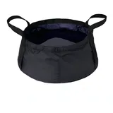 evocamp Faltbare Spülschüssel 30 x 14 cm Nylon Schwarz