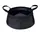 evocamp Faltbare Spülschüssel 30 x 14 cm Nylon Schwarz
