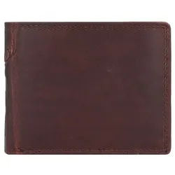 Jack Kinsky Monterey 108 Geldbörse RFID Schutz Leder 11.5 cm mokka