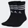 adidas 3-Streifen Cushioned Crew Socken 3 Paar Black / White 40-42