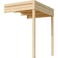 Weka für Gartenhaus Batu 1 naturbelassen 150 x 200