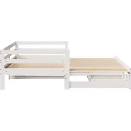 vidaXL Tagesbett 90 x 200 cm Weiß