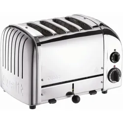 Dualit Classic 4er-Toaster Polished (Poliertes Metall)