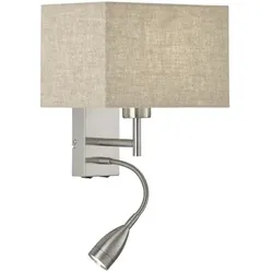 Fischer & Honsel Wandleuchte »Dream«, Metall, 40 W - braun