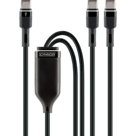 Schwaiger USB-C 1,5 m Schwarz