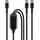 Schwaiger USB-C 1,5 m Schwarz