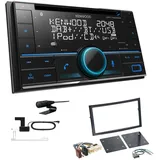 Kenwood 2-DIN Autoradio Bluetooth DAB+ für Nissan 350 Z 2002-2005 schwarz