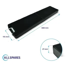 Allspares DKF 13-1 Aktivkohlefilter