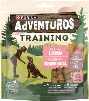 ADVENTUROS Training Lachsreiche Hundeleckerlis 115g (Rabatt für Stammkunden 3%)