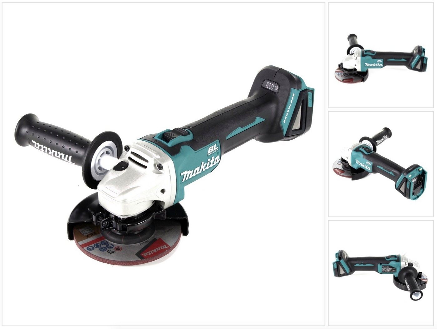 Makita Winkelschleifer DGA 504 Z Akku Winkelschleifer 18V 125mm Brushless Solo - ohne Akku