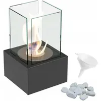 Tischkamin Bioethanol TANGO1 Deko Steine set