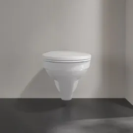 Villeroy & Boch O.novo Wand-WC mit WC-Sitz Pergamon CeramicPlus
