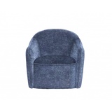 furninova Loungesessel »Beetle, Designersessel, retro, exclusiv«, mit Drehfunktion, im skandinavischen Design blau