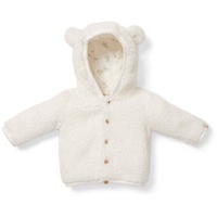 Little Dutch Teddy-Jacke Baby Bunny, Off-White, Größe 50/56 | Little Dutch