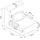 VCM Kolino Polyester-Stoff 64 x 95 x 78 cm grau