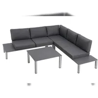 MWH Das Original Kedline Lounge-Set silber/grau