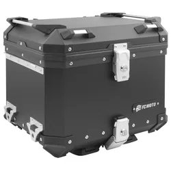 FC-Moto Alu Topcase Trolley 48 L Rollkoffer, schwarz, Größe 48